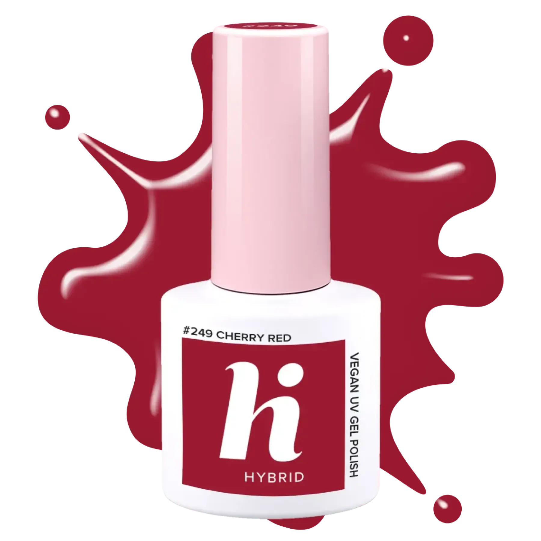 Best 249 Cherry Red UV Gel Polish Veganer Nagellack|5. Gellak