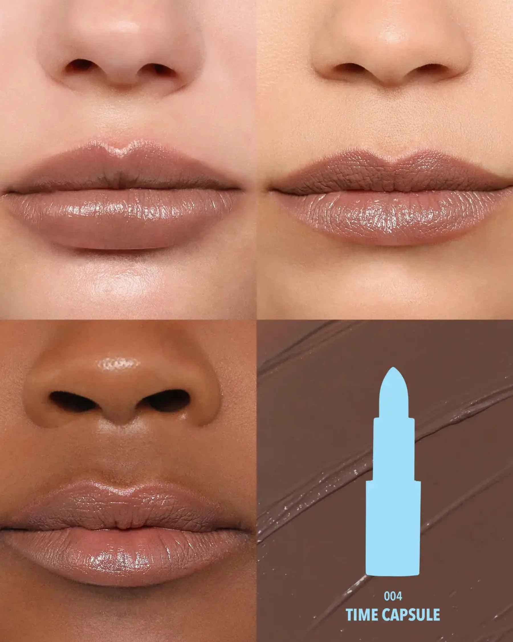 Clearance Chic Satin Lipstick 004 Time Capsule Lippenstift|Veganer Lippenstifte