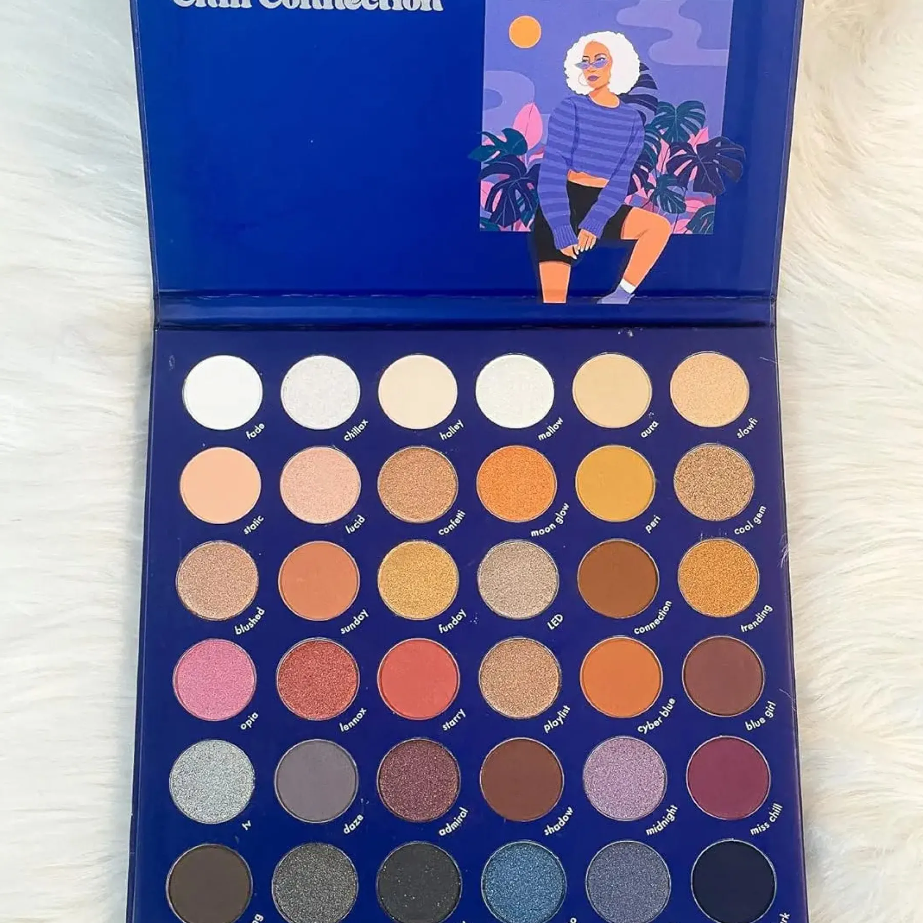 Best Chill Connection 36 Shade Palette Lidschatten