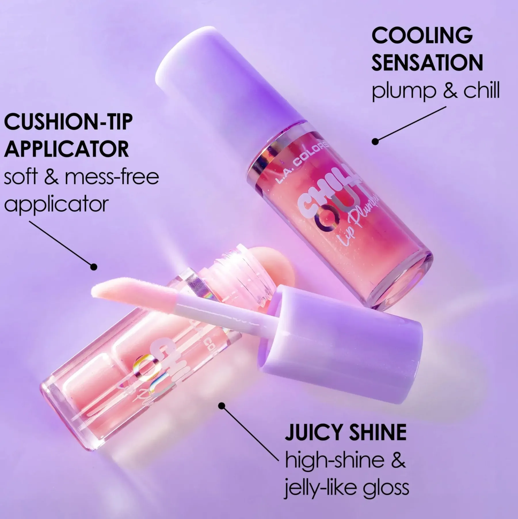 Chill Out Lip Plumper Pinky Cool Lipgloss|Lip Plumper