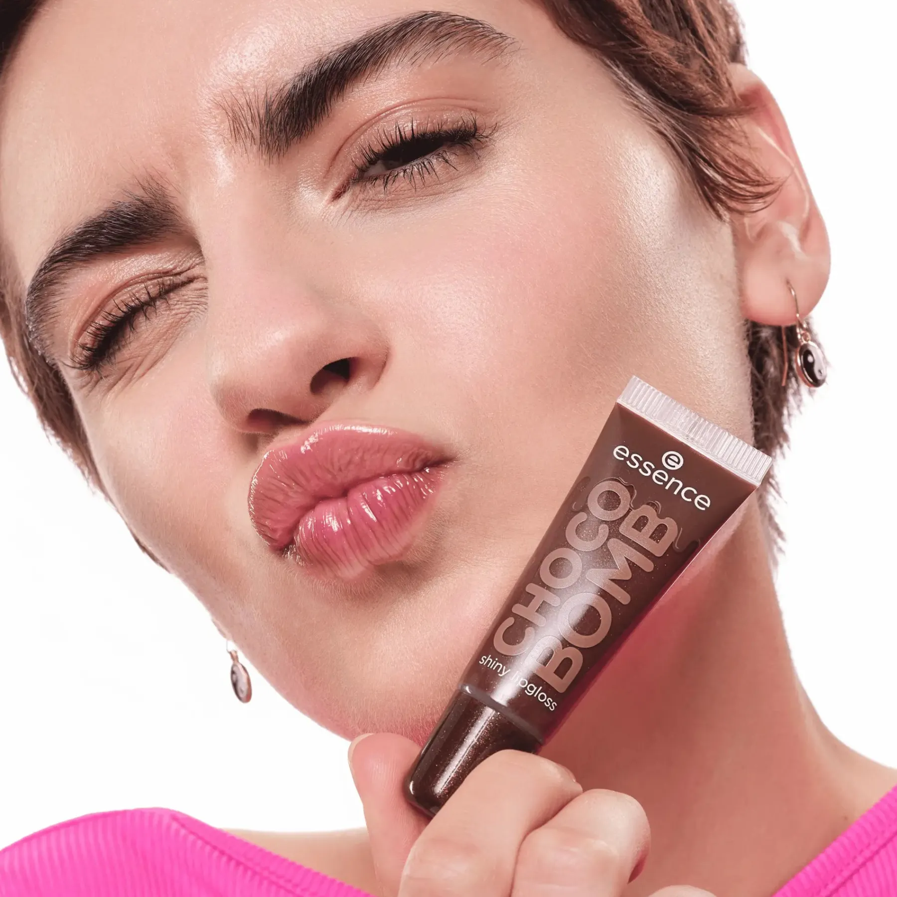 Best Choco Bomb Shiny Lipgloss 01 Chocoholic! Lipgloss|Veganer Lipgloss