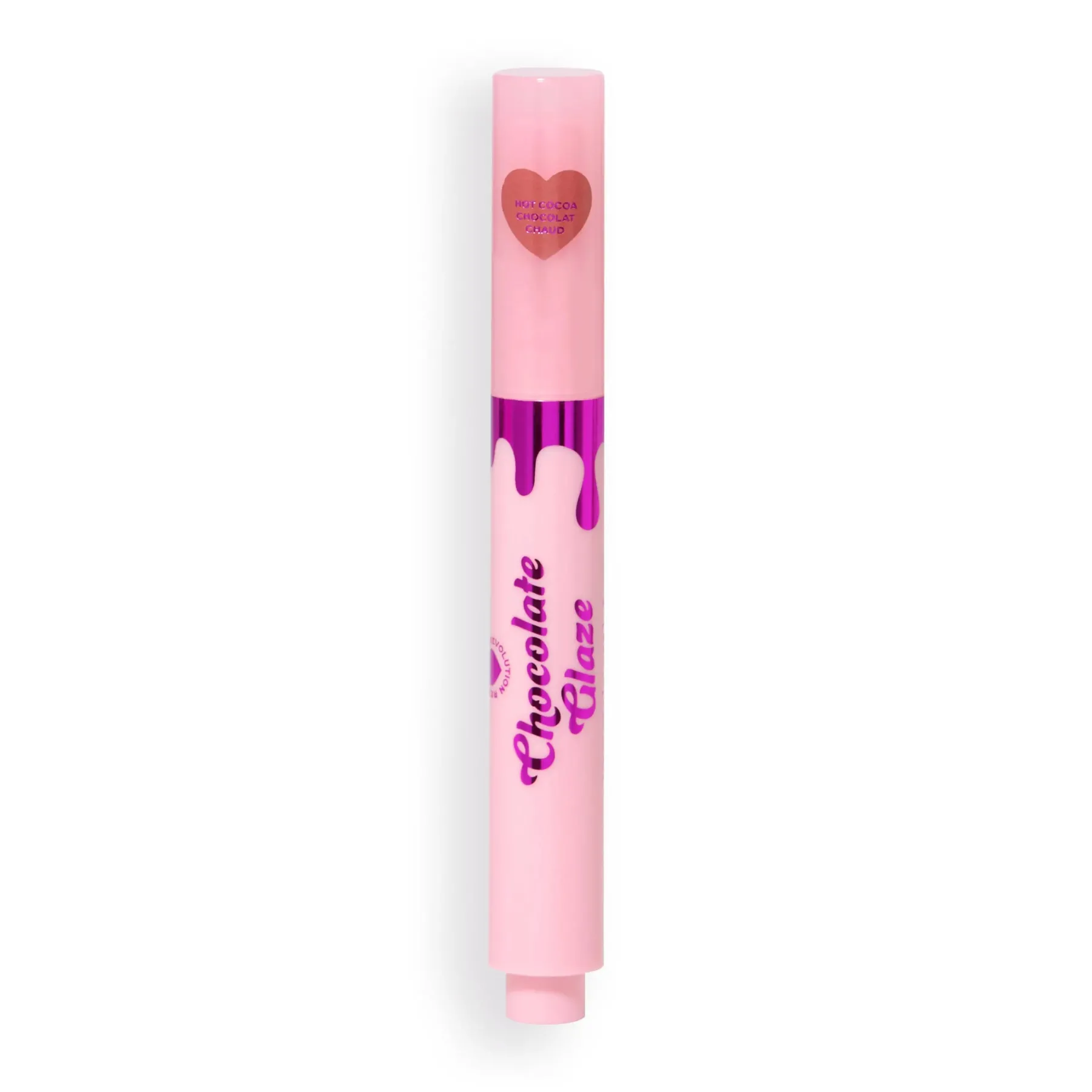 Chocolate Glaze Lip Gloss Pen Hot Cocoa Brown Lipgloss