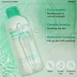 Online Cica 80% & Hyaluronic Acid Toner Toners