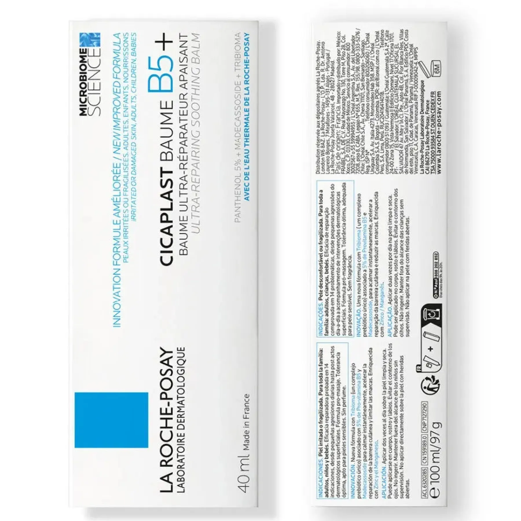 Clearance Cicaplast Balm B5+ 40 ml. Feuchtigkeitscremes|Hauptzutat