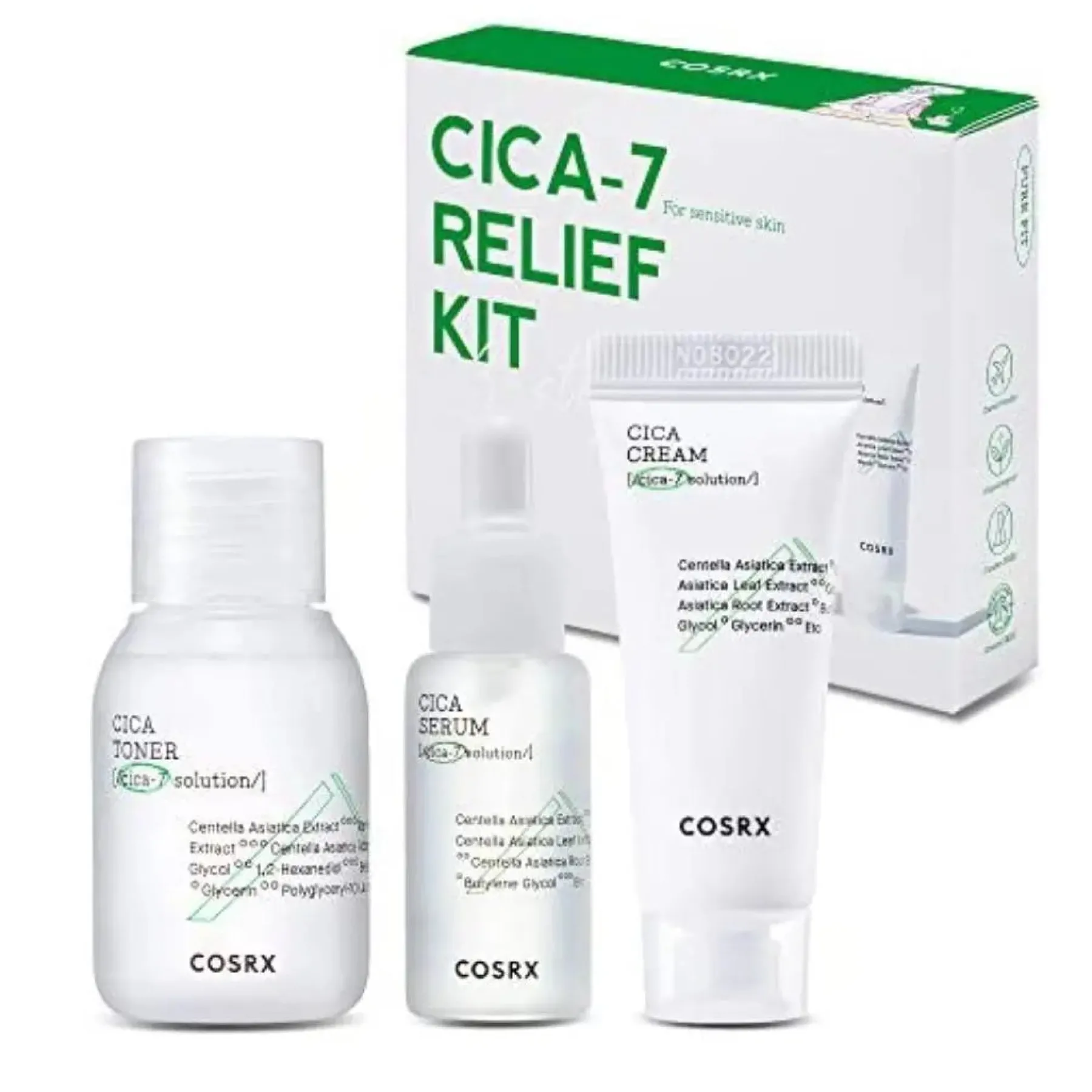 Outlet CICA-7 Relief Kit Hauptzutat|Korean Skincare Routine