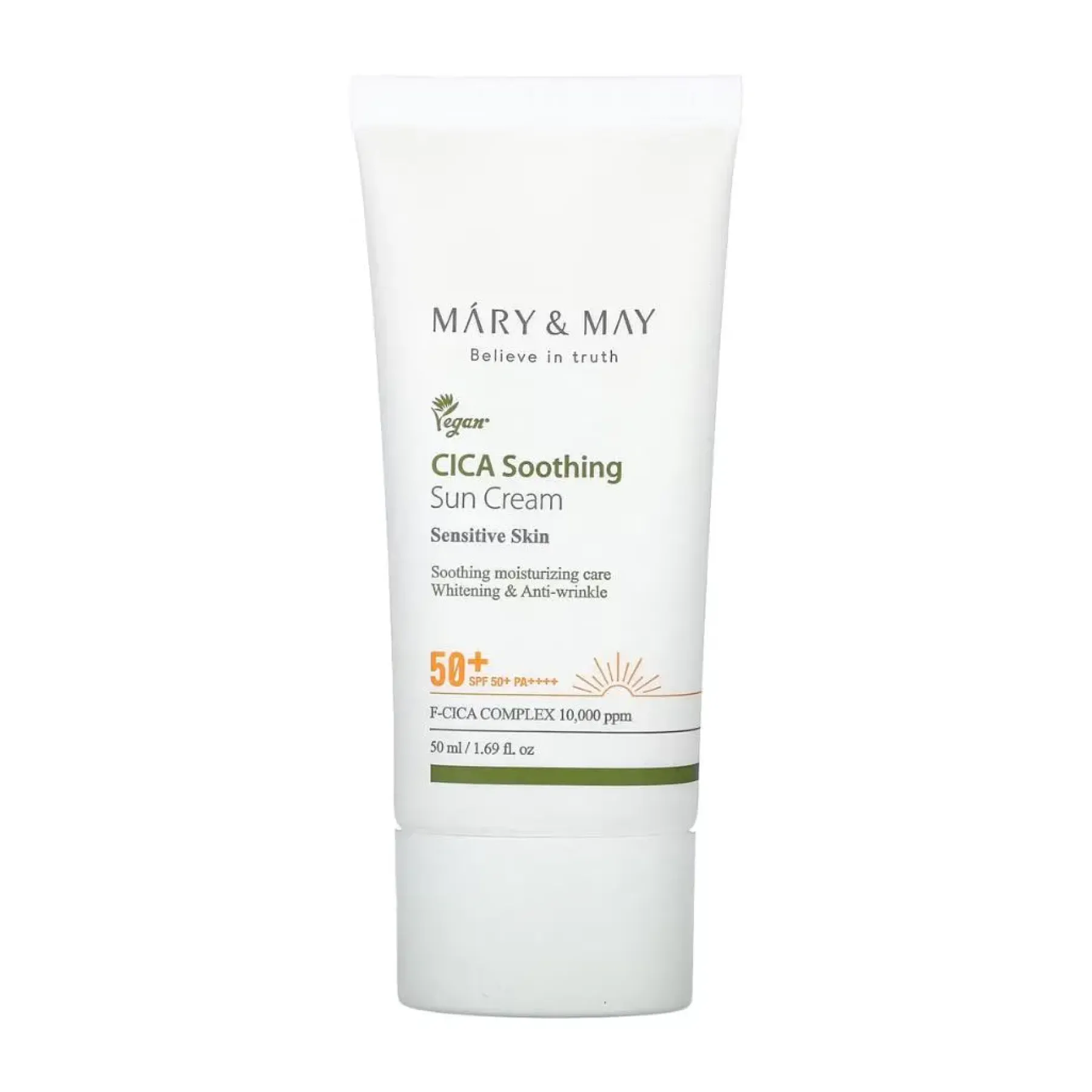 Cica Soothing Sun Cream SPF50+ Hauptzutat|Spf50