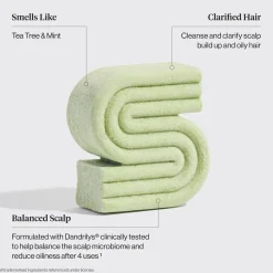 New Clarifying Tea Tree & Mint Shampoo & Conditioner Bar Set Haarpflege-Routinen & Sets|Shampoo