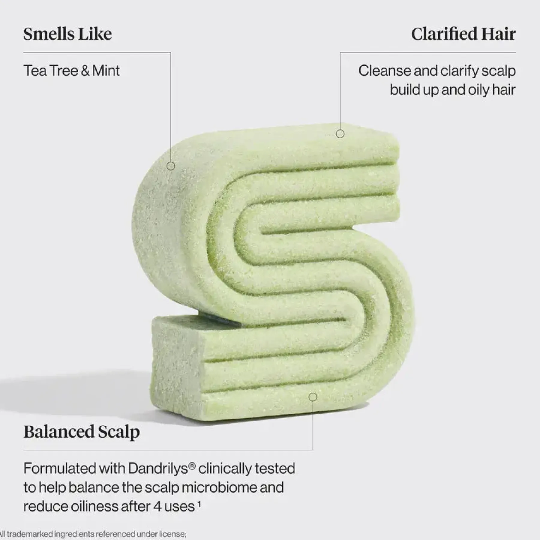 New Clarifying Tea Tree & Mint Shampoo & Conditioner Bar Set Haarpflege-Routinen & Sets|Shampoo