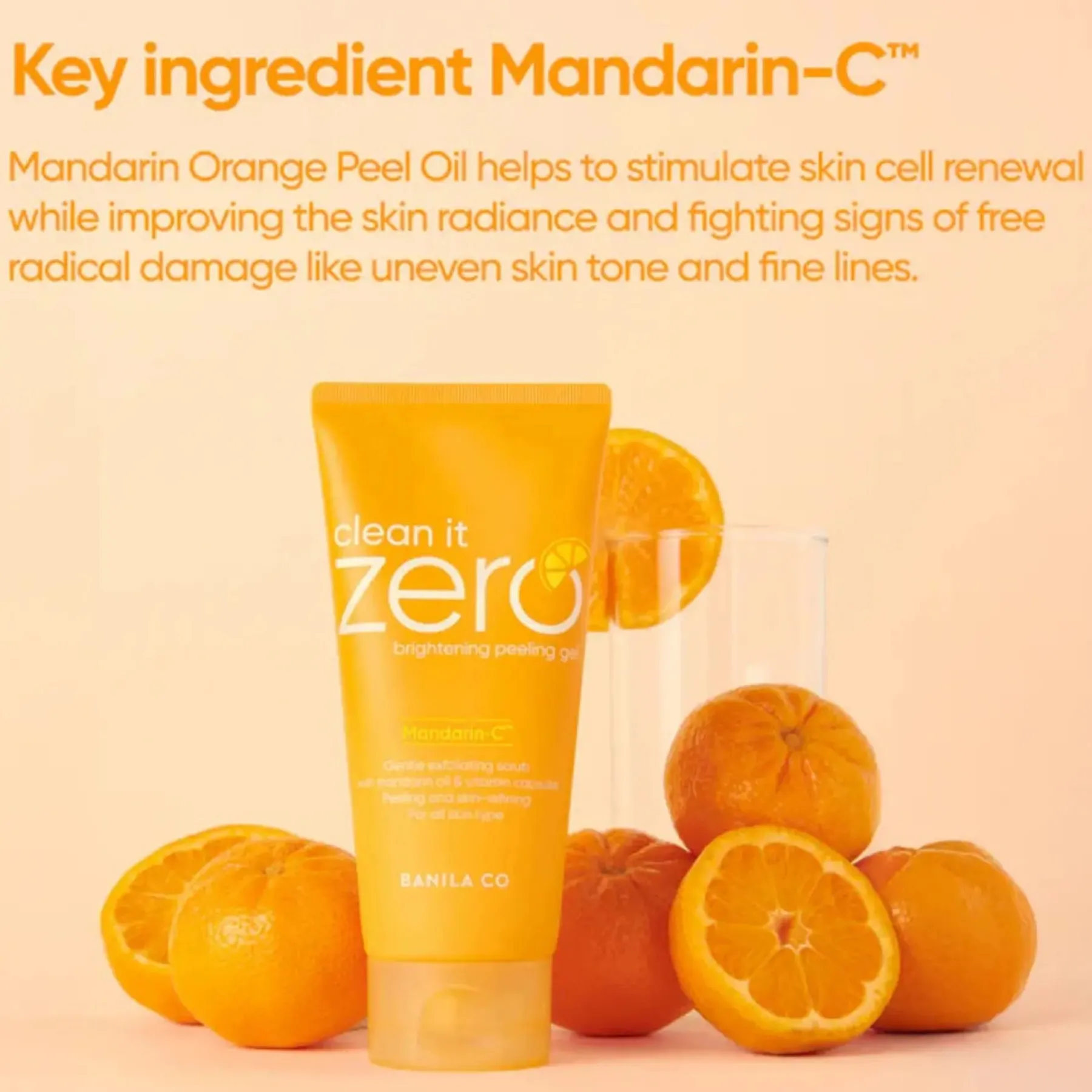 Best Clean It Zero Brightening Peeling Gel Vegan Pflege|Gesichtsmasken