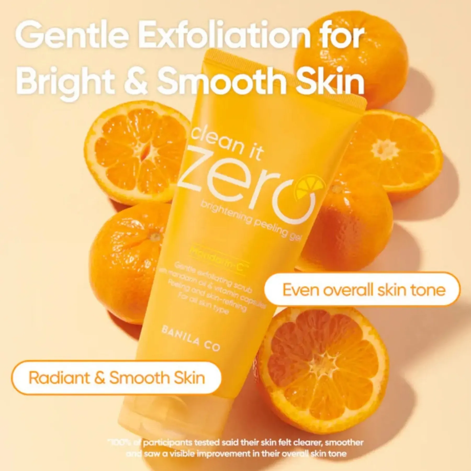 Best Clean It Zero Brightening Peeling Gel Vegan Pflege|Gesichtsmasken