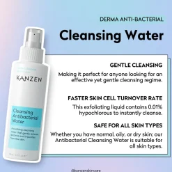 Hot Cleansing Antibacterial Water 30 ml. Hauptzutat|Reinigungsmittel