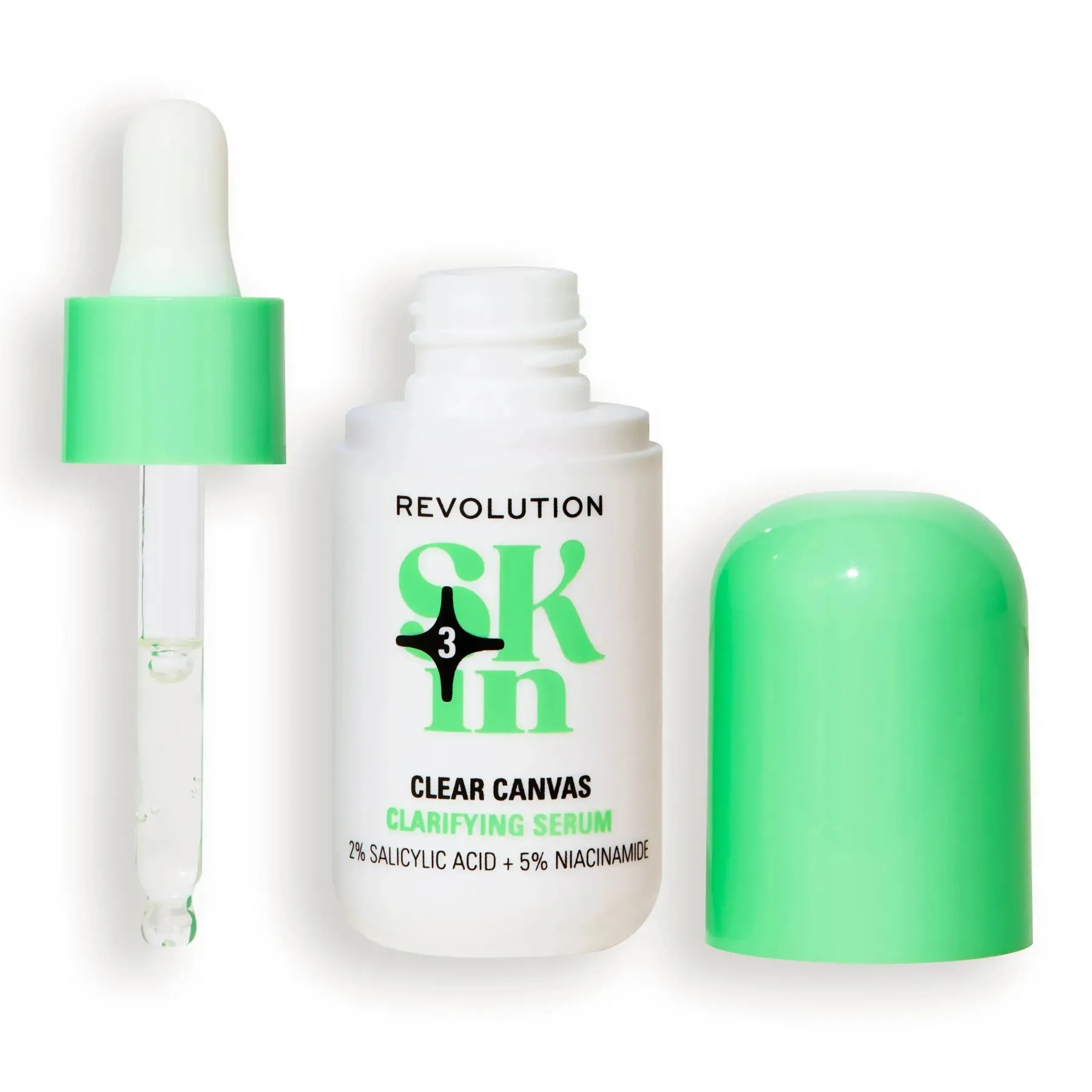 Hot Clear Canvas 5% Niacinamide & 2% Salicylic Acid Clarifying Serum Problemlösende Seren|Hauptzutat