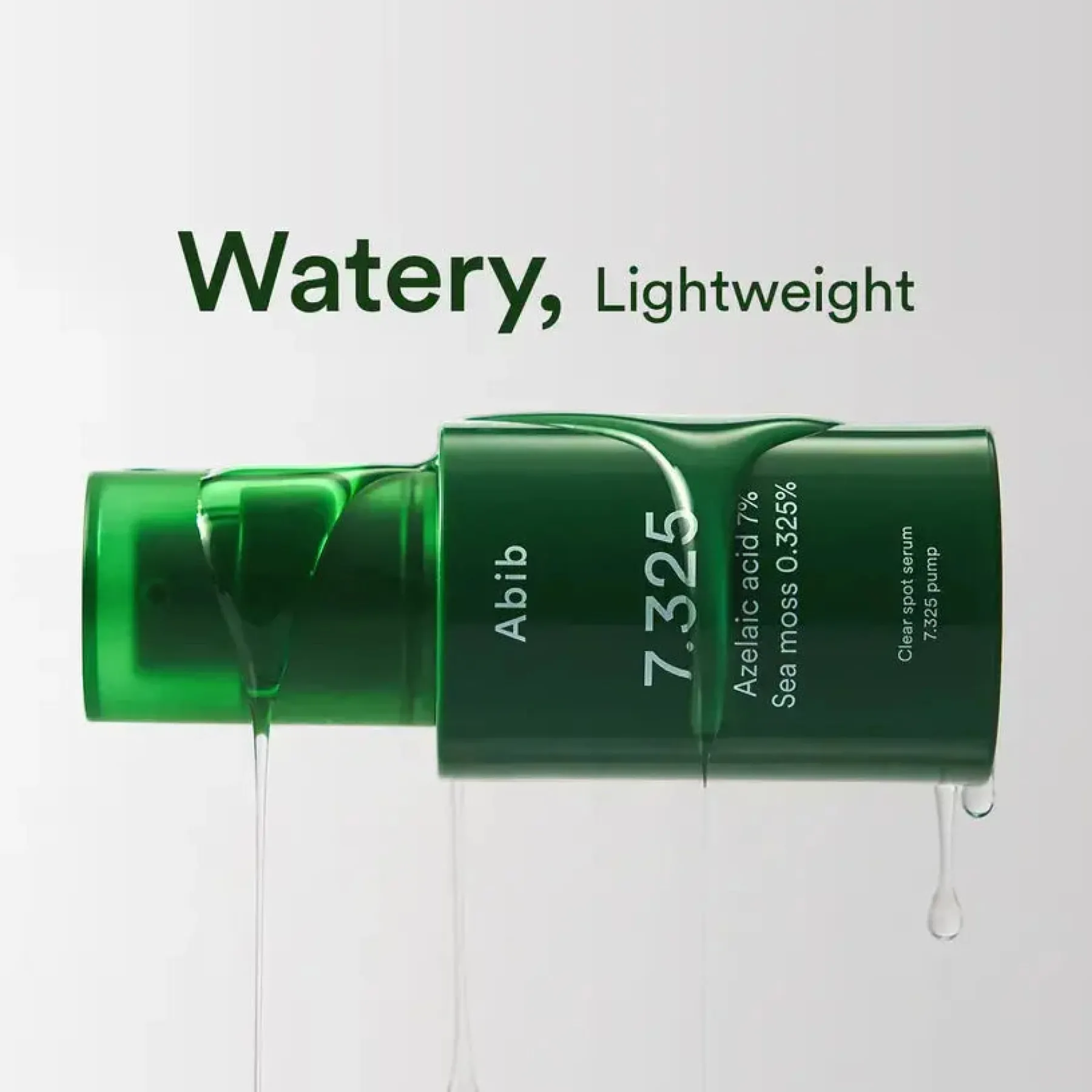 Clear Sport Serum 7.325 Pump Hauptzutat|Anti-Unreinheiten-Serum