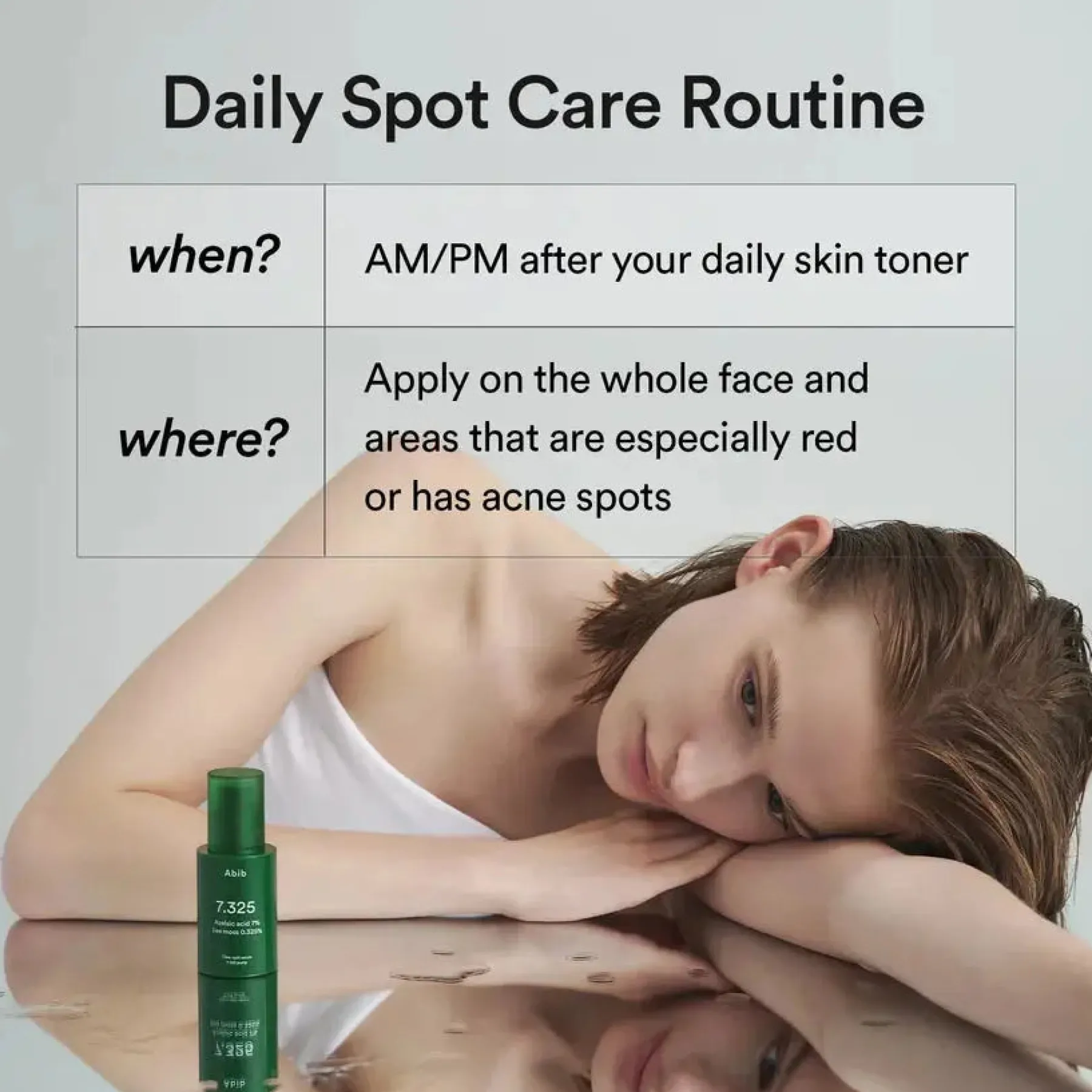 Clear Sport Serum 7.325 Pump Hauptzutat|Anti-Unreinheiten-Serum