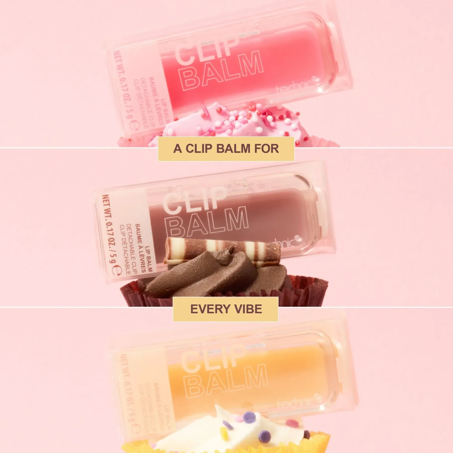 Clearance Clip Balm Vanilla Lippenbalsam|Lippenbalsam