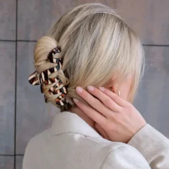 Hot Clipstar Cacao Cream Haarspangen & -Clips|Haarprobleem