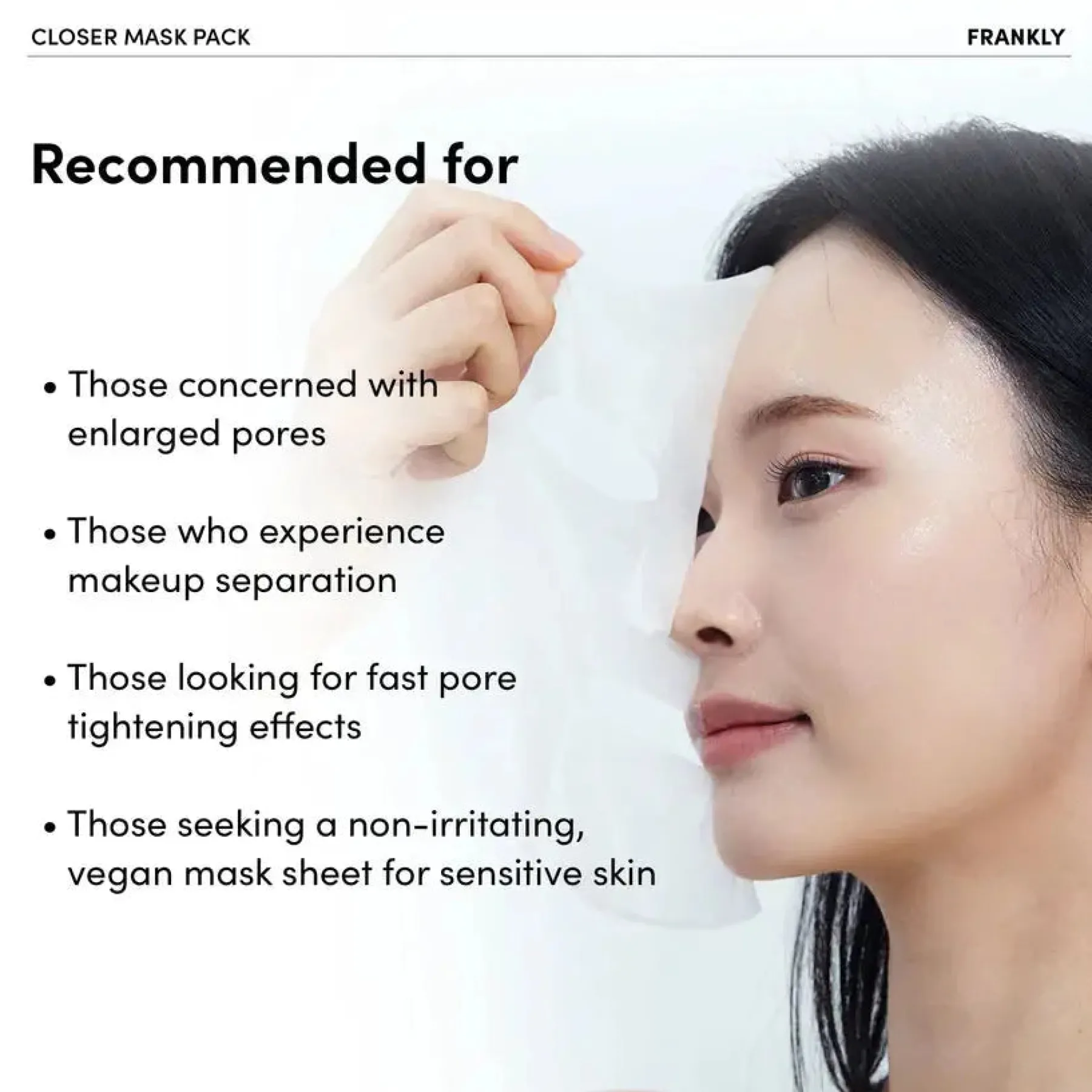 Online Closer Pore Minimizing Mask Alle Korean Skincare|Gesichtsmasken