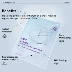 Online Closer Pore Minimizing Mask Alle Korean Skincare|Gesichtsmasken