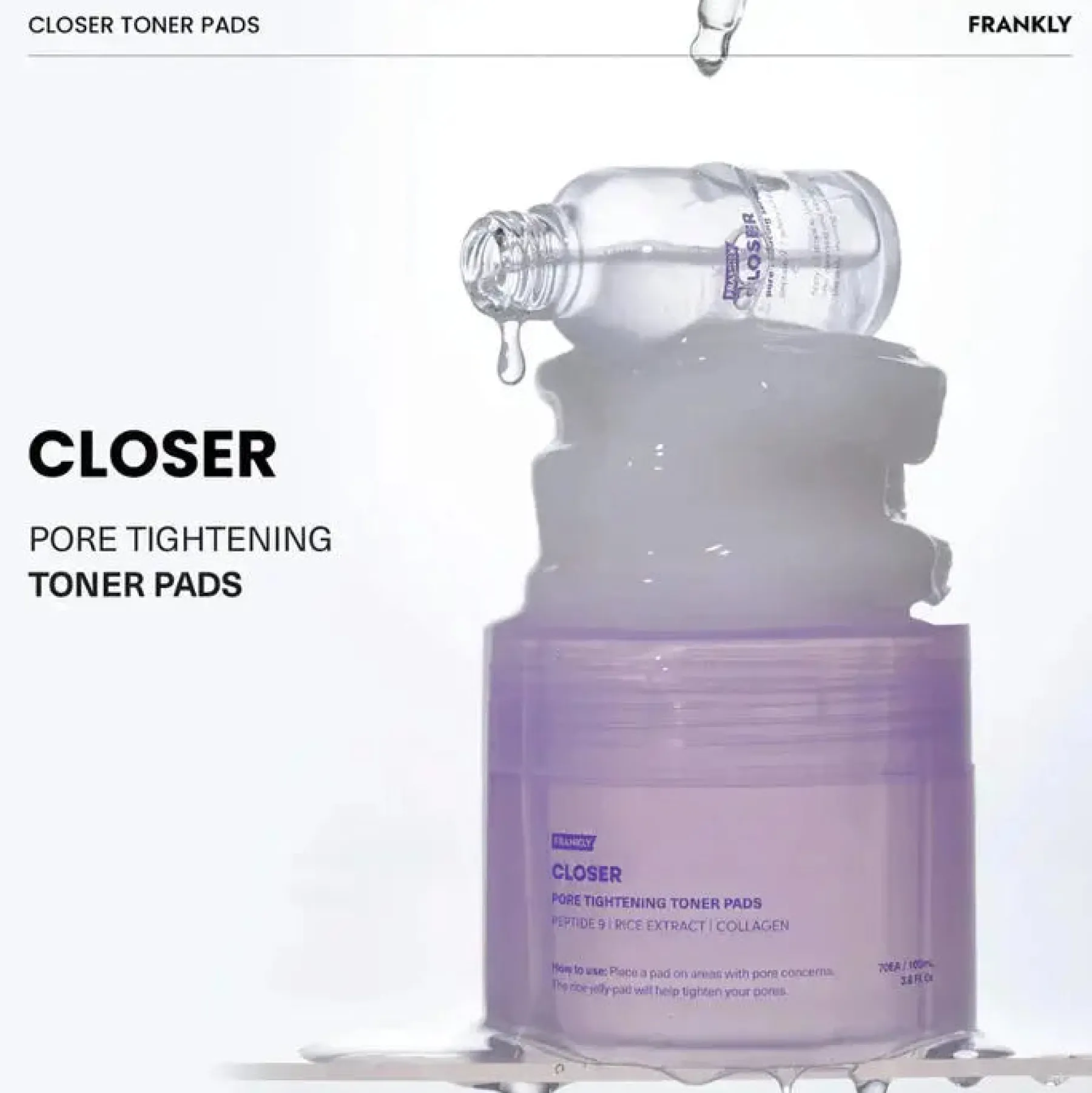 Outlet Closer Toner Pads Alle Korean Skincare|Toners