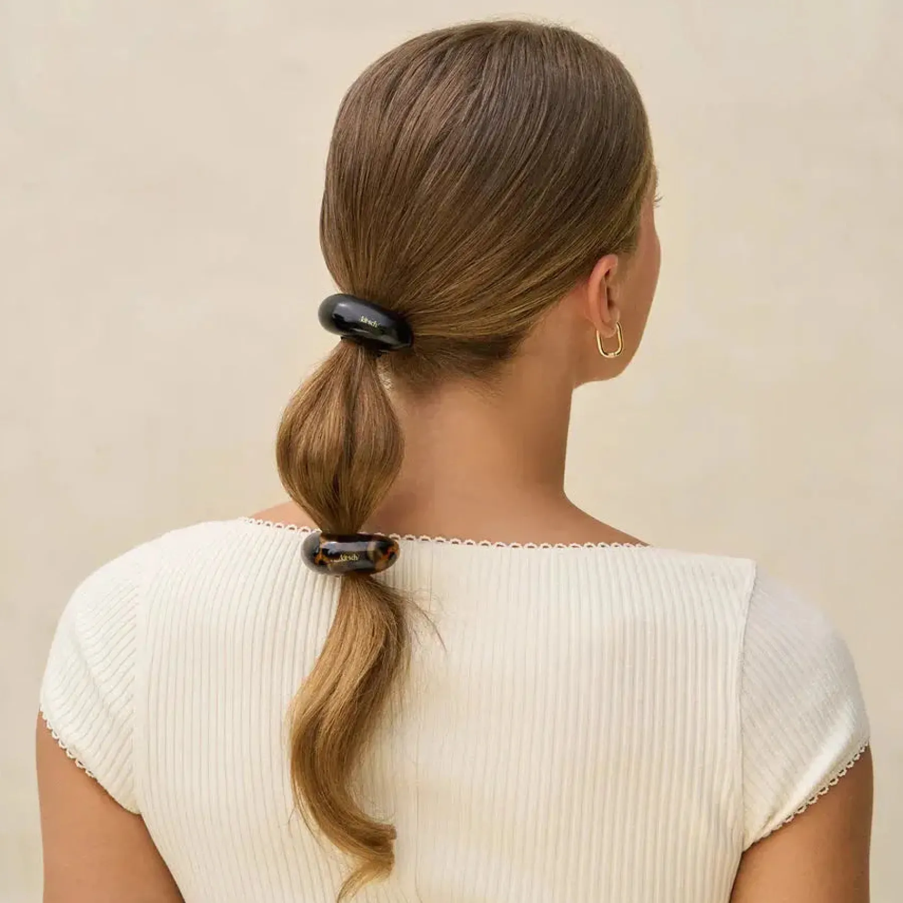 Online Cloud Cuffs Black & Tort Medium Haargummis