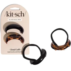 Online Cloud Cuffs Black & Tort Medium Haargummis