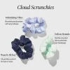Outlet Cloud Scrunchies 3pc Set Garden Bouquet Haarpflege-Routinen & Sets|Haargummis