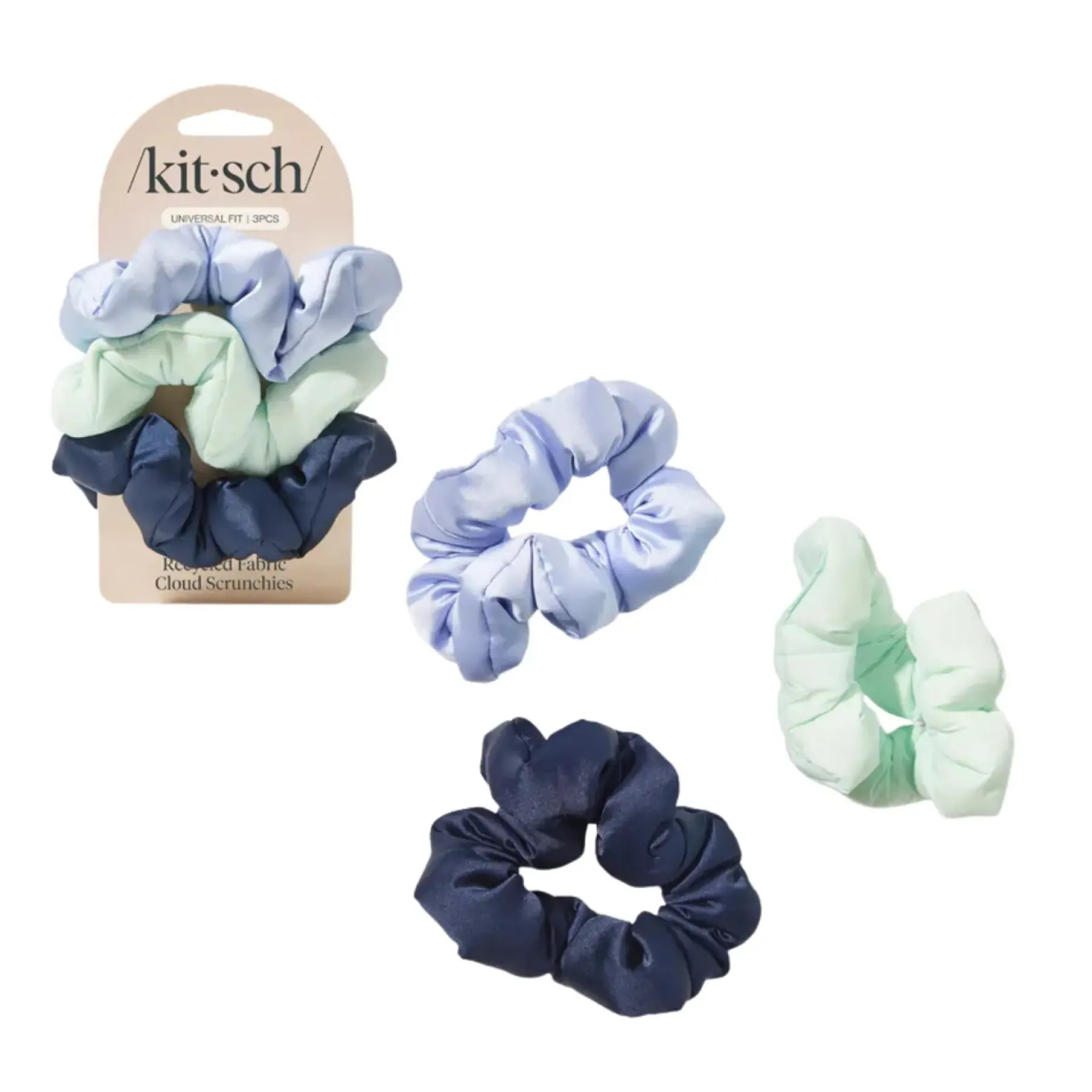 Outlet Cloud Scrunchies 3pc Set Garden Bouquet Haarpflege-Routinen & Sets|Haargummis