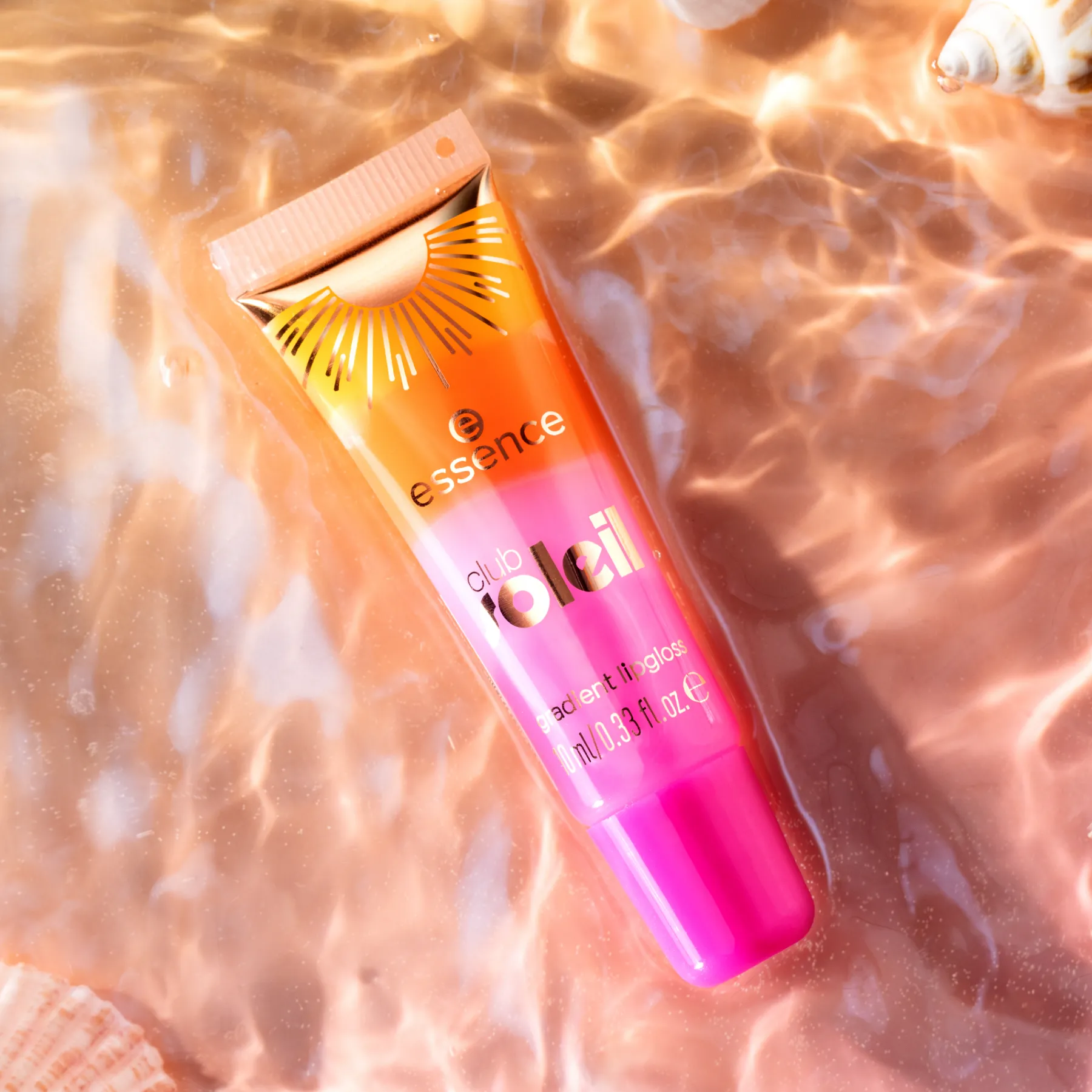 Online Club Soleil Gradient Lipgloss 01 Heatwave Kiss Lipgloss|Veganer Lipgloss