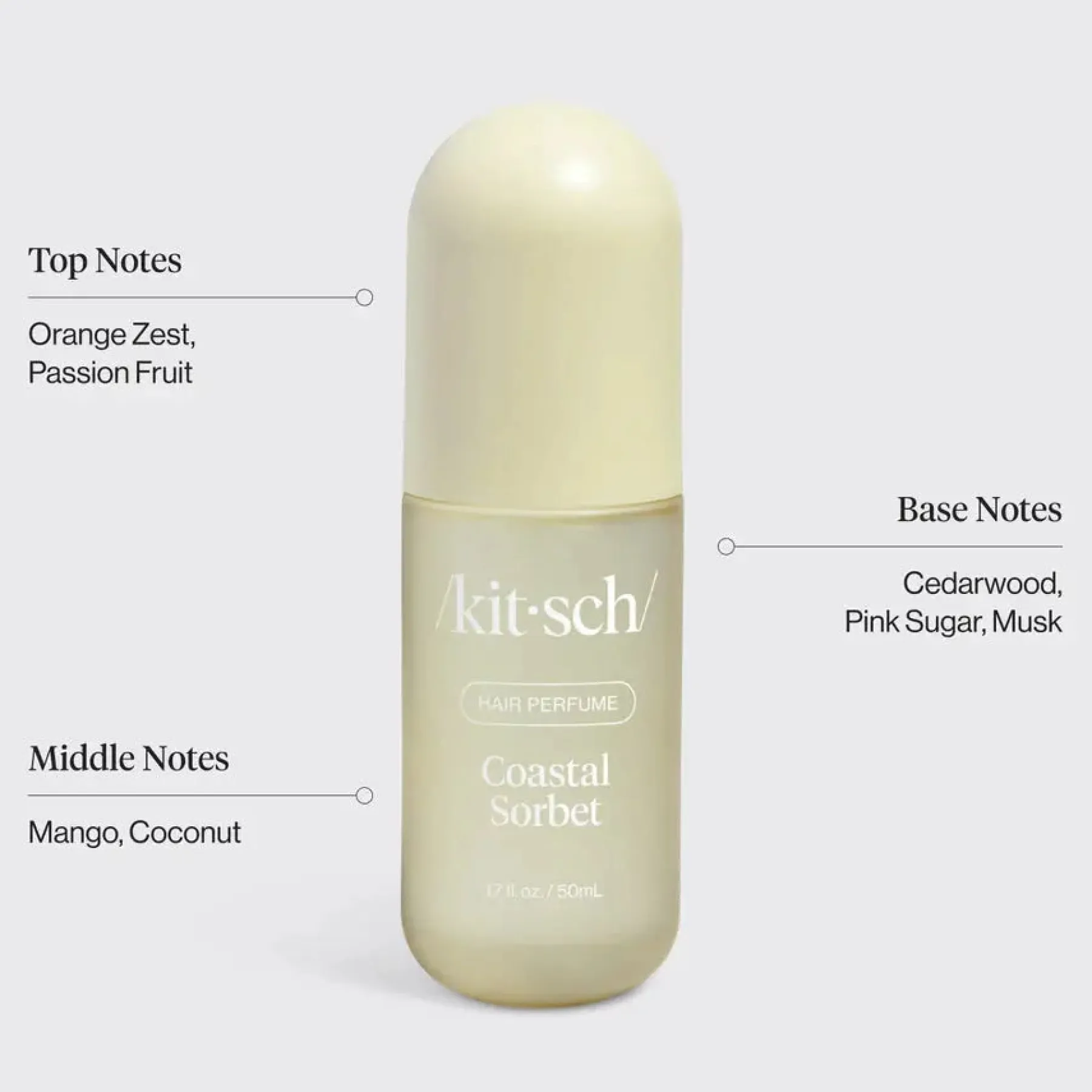 New Coastal Sorbet Hair Perfume Reisegröße|Vegane Haarpflege