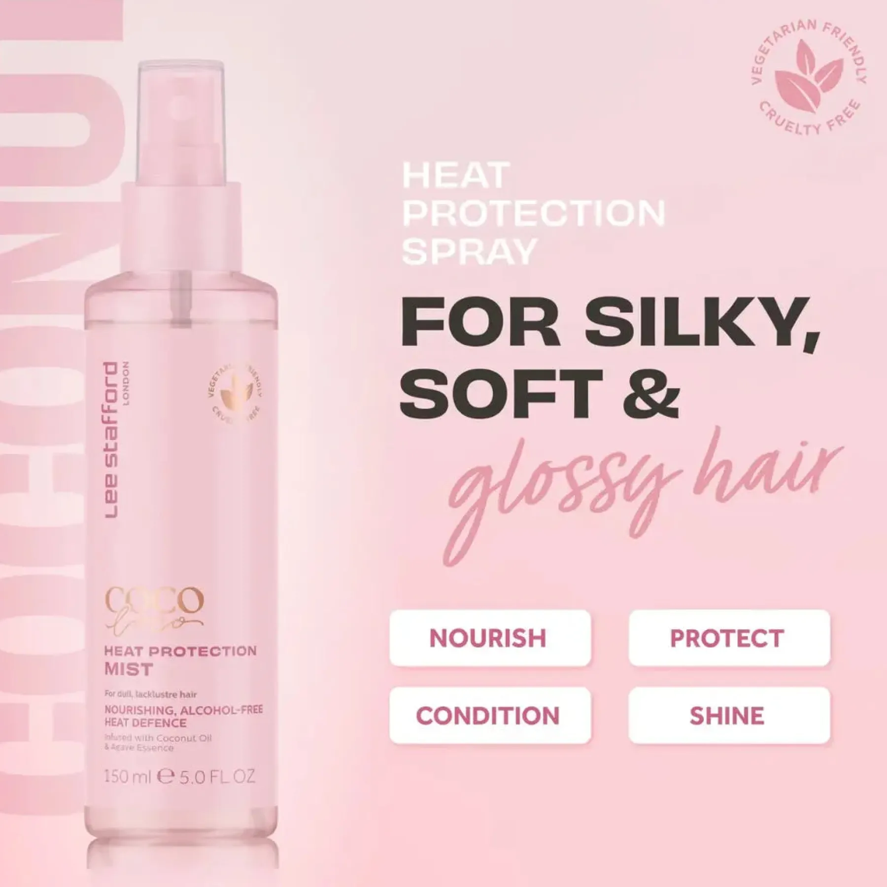 CoCo LoCo & Agave Heat Protection Mist 11 Schritte Haarpflege Routine|Hauptzutat