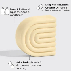 Online Coconut Oil Deep Moisturizing Solid Conditioner Bar Hauptzutat|Hoofdingrediënt Haircare