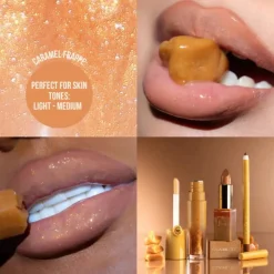 Best Coffee Lip Kit Caramel Frappe Makeup Sets|Lippenstift
