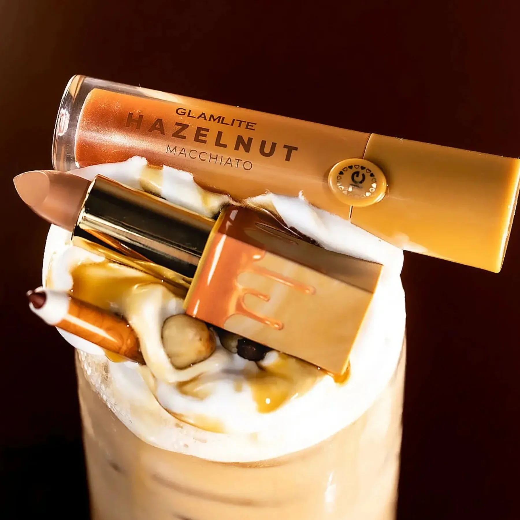 Hot Coffee Lip Kit Hazelnut Macchiato Makeup Sets|Lippenstift