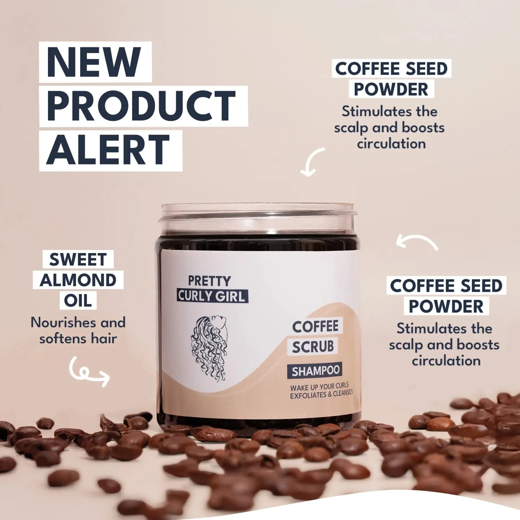 Discount Coffee Scrub Mask Haarprobleem|Vegane Haarpflege