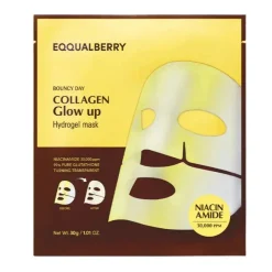Clearance Collagen Glow Up Hydrogel Mask Hauptzutat|Gesichtsmasken