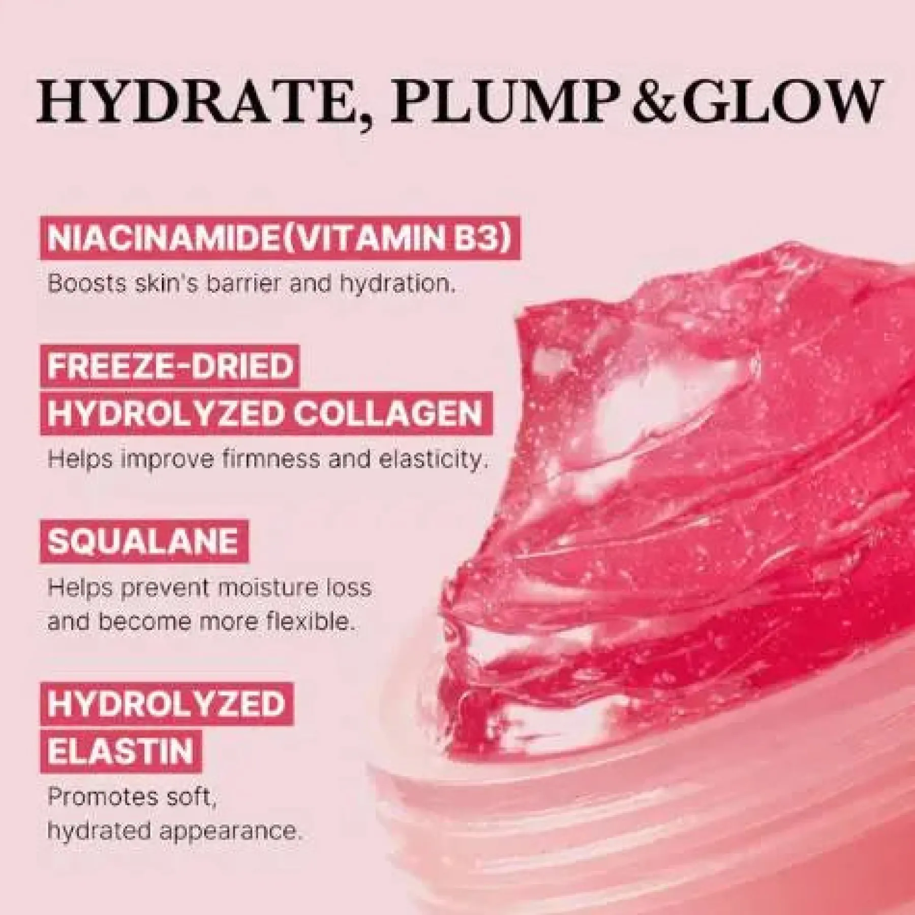 Sale Collagen Jelly Cream Feuchtigkeitscremes|Hauptzutat