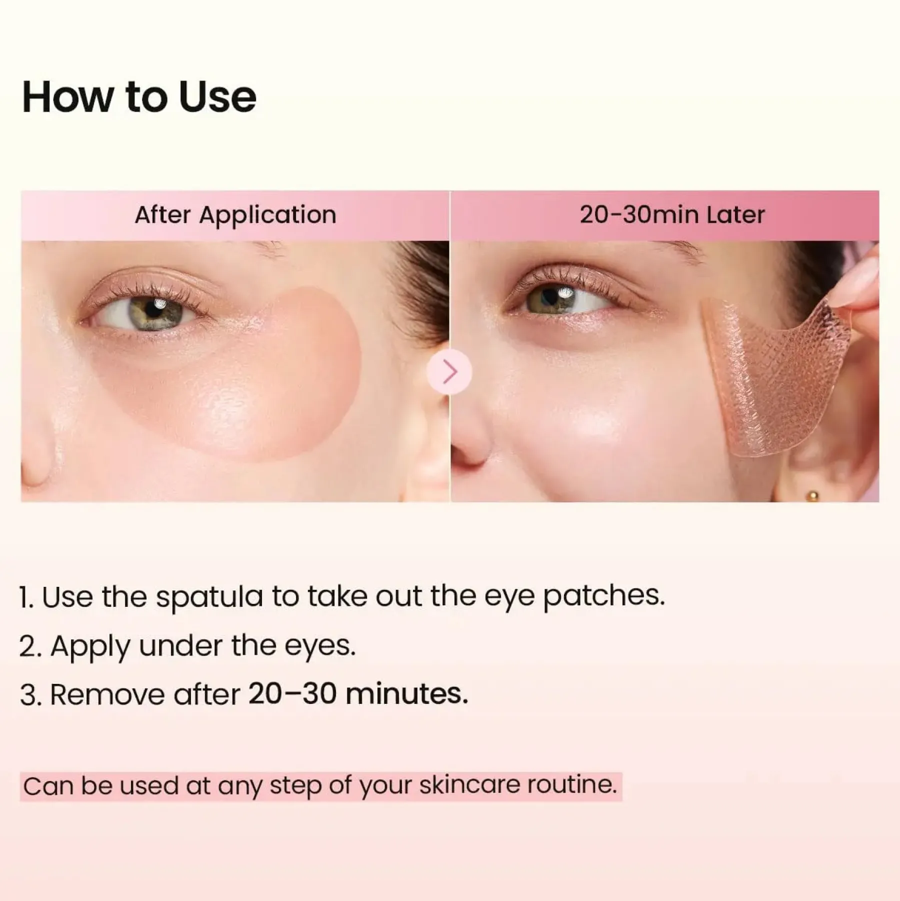 Online Collagen Peptide Eye Patches Hauptzutat|Gesichtsmasken