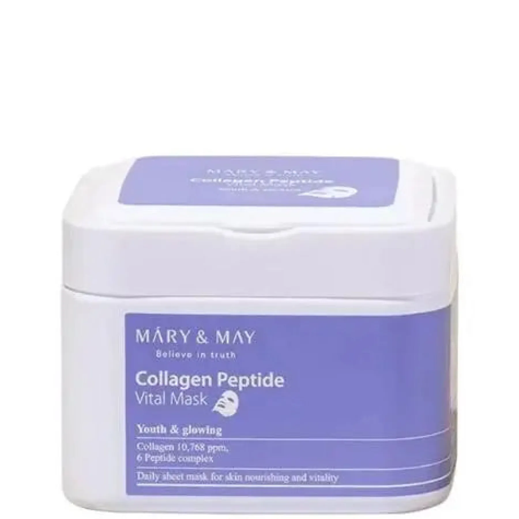New Collagen Peptide Vital Mask Hauptzutat|Gesichtsmasken