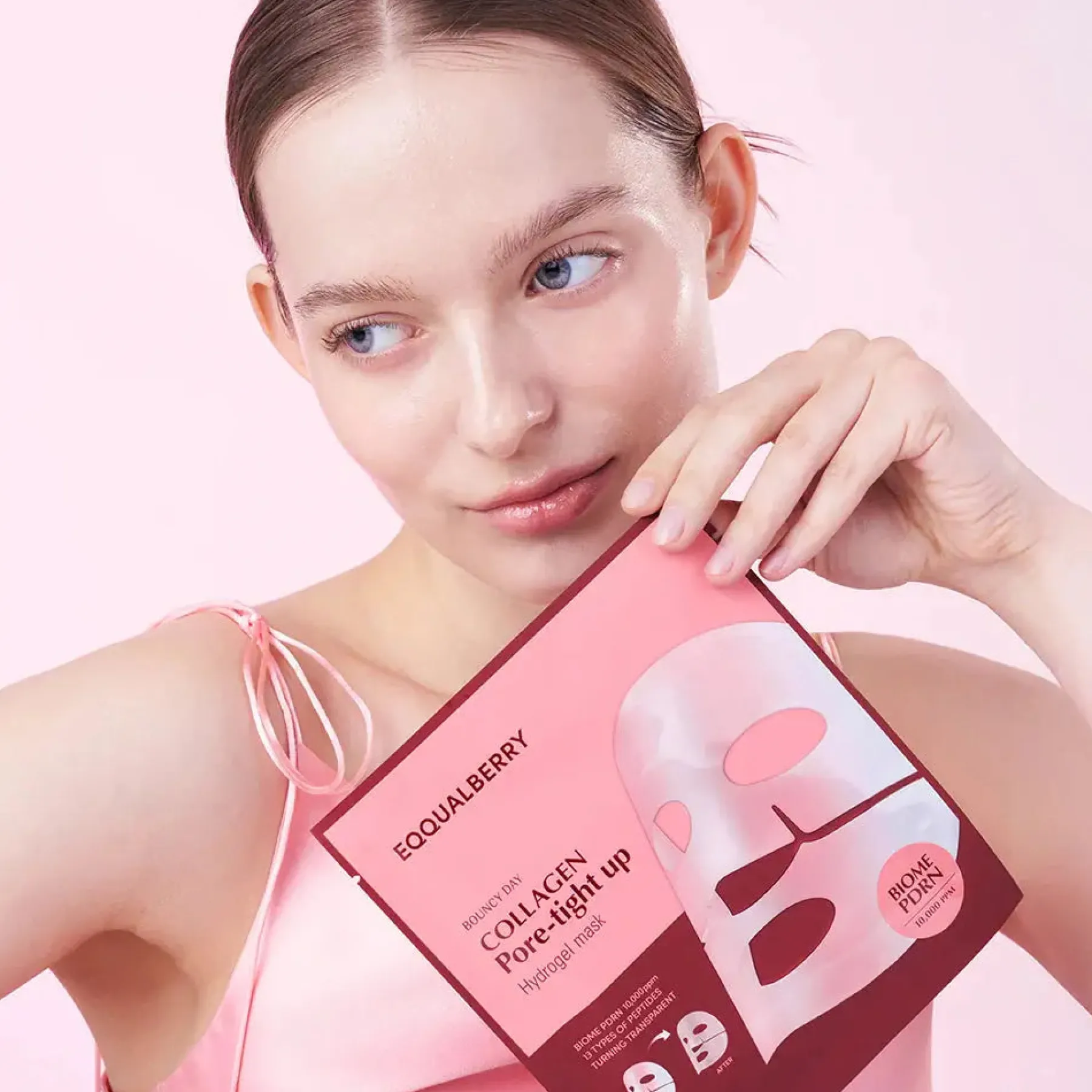 Sale Collagen Pore-Right Up Hydrogel Mask Hauptzutat|Gesichtsmasken