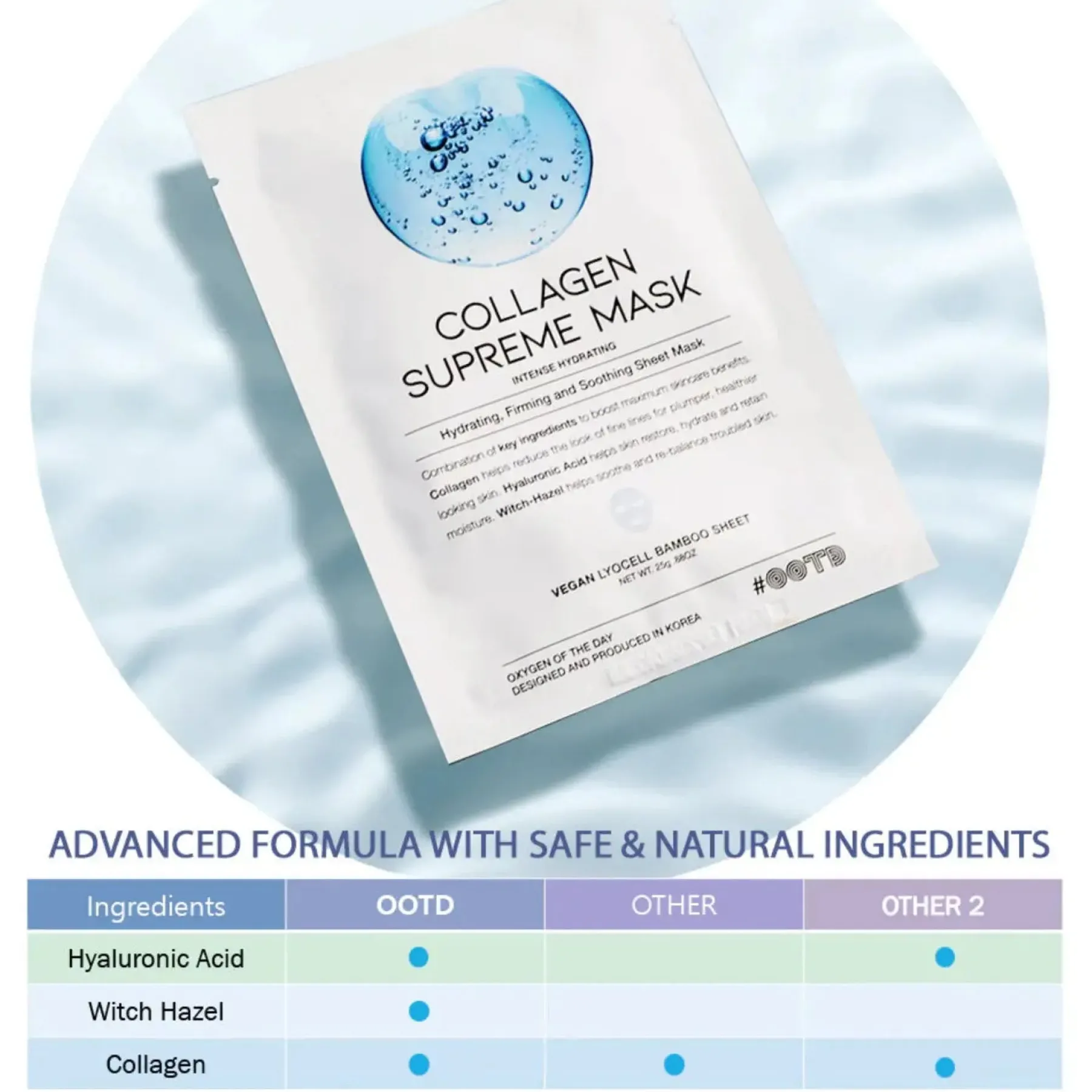 Discount Collagen Supreme Mask Hauptzutat|Vegan Pflege