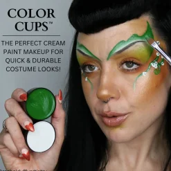 Discount Color Cups Green Spezialeffekte Make-Up