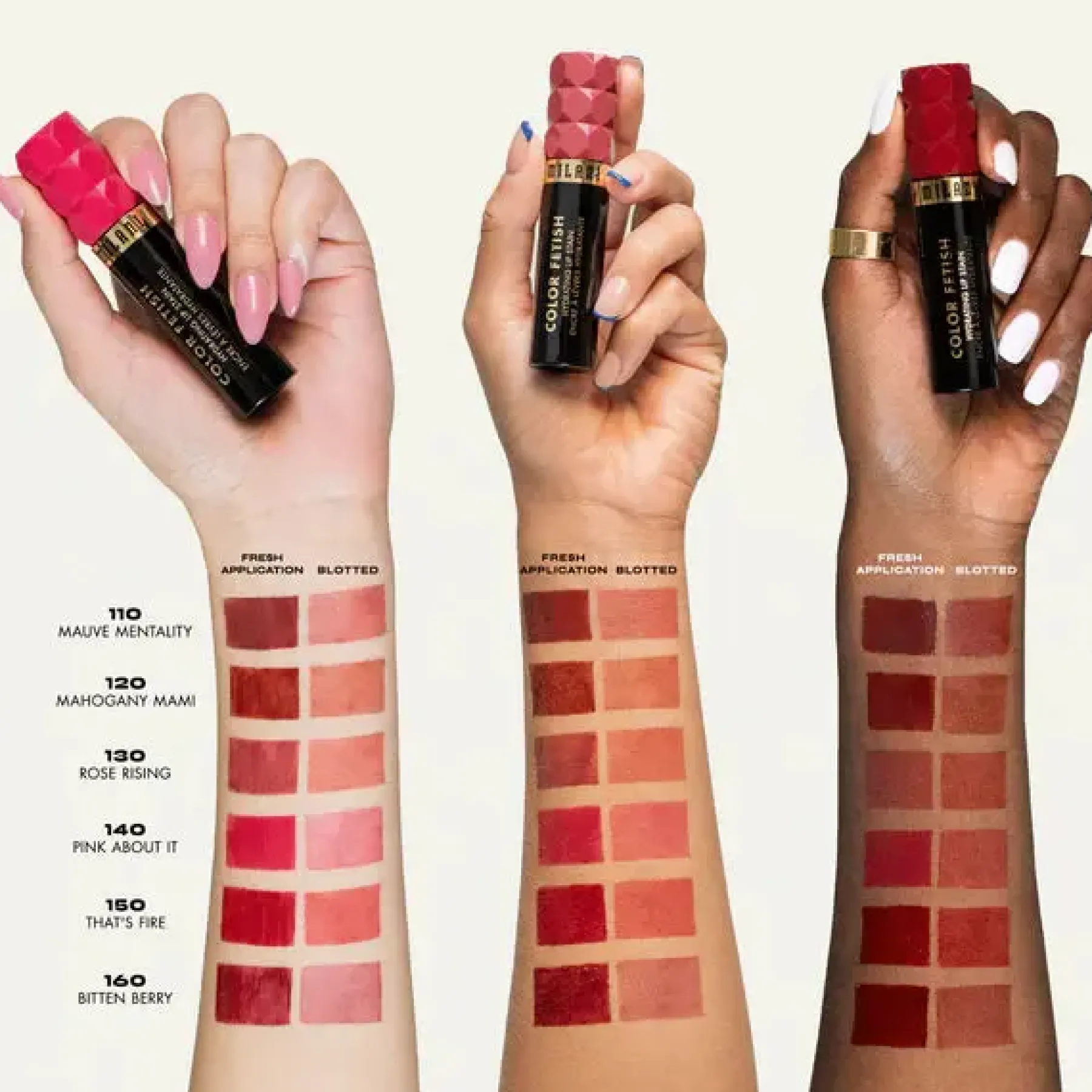 New Color Fetish Hydrating Lip Stain 160 Bitten Berry Lippenstift|Veganer Lippenstifte