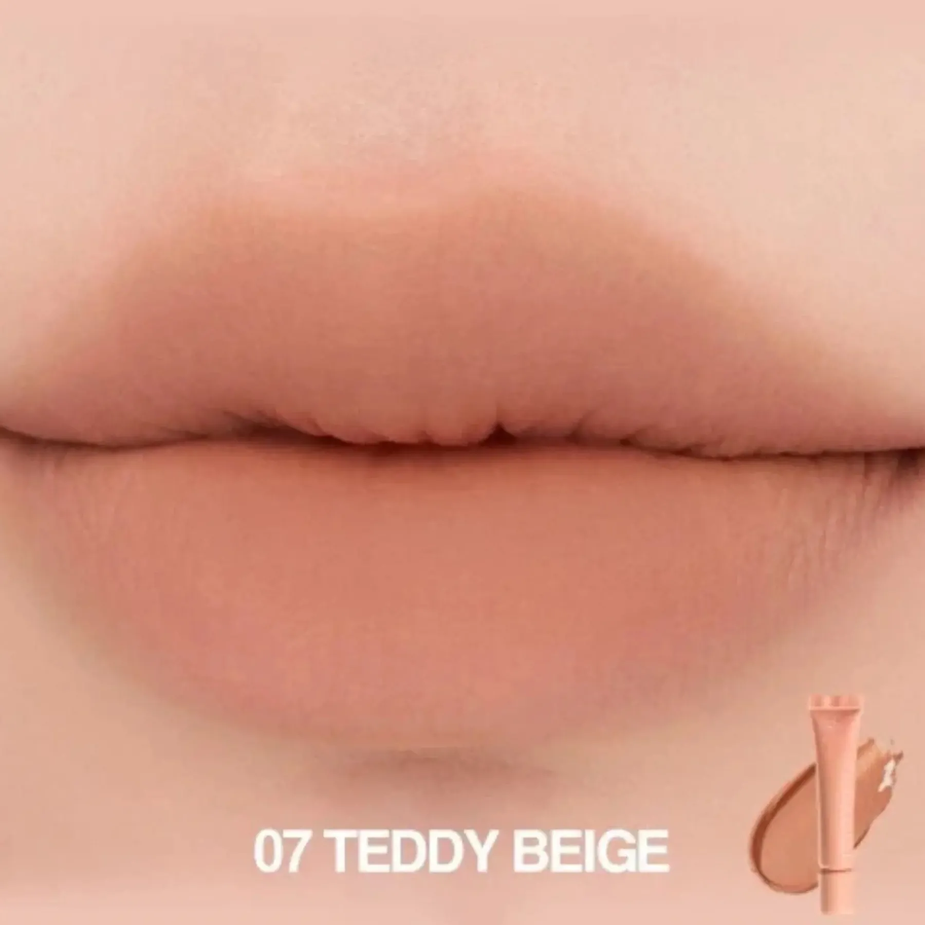 Discount Color Lip Matte 07 Teddy Beige Lippenstift|Korean Makeup