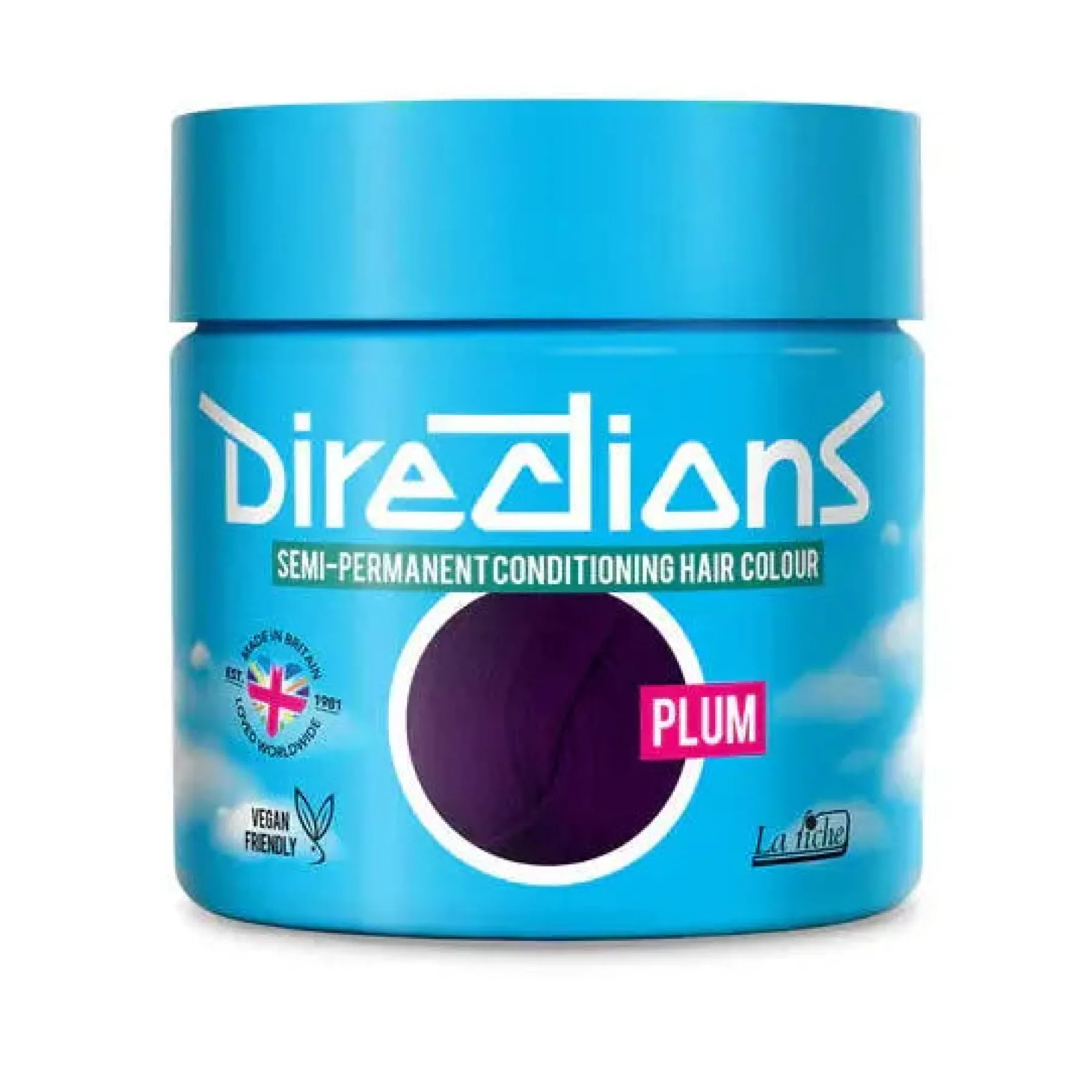 Hot Color #Plum Haarfärbemittel|Vegane Haarpflege