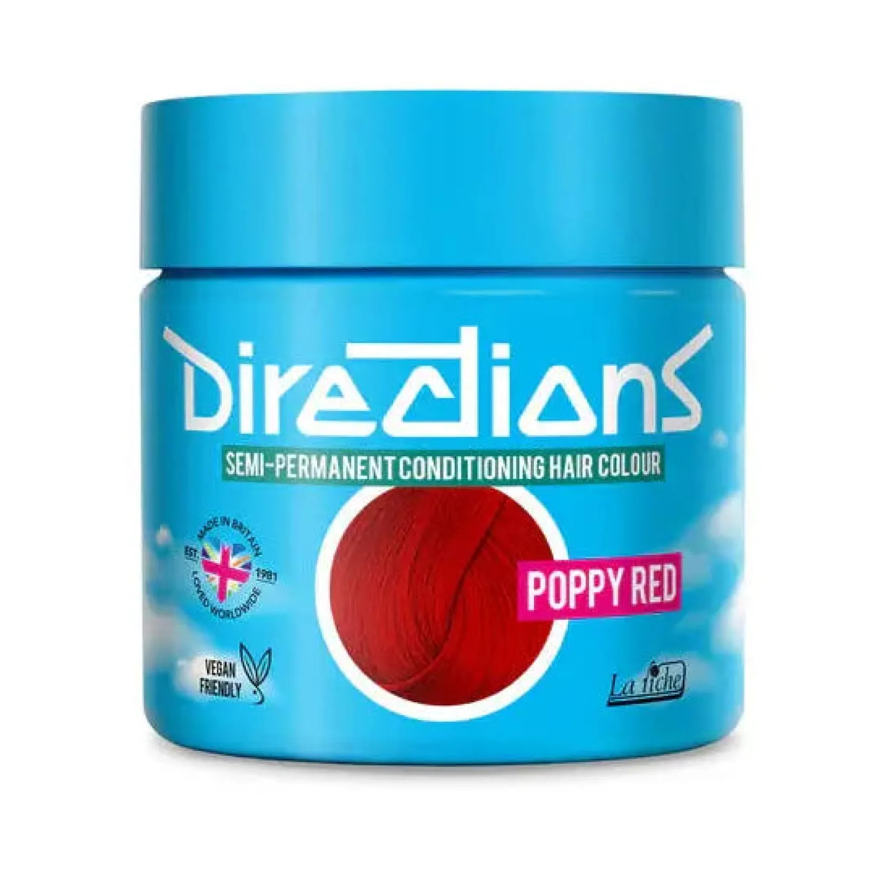 New Color #Poppy Red Haarfärbemittel|Vegane Haarpflege