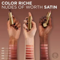 Color Riche Satin Lipstick 570 Worth It Intense Lippenstift