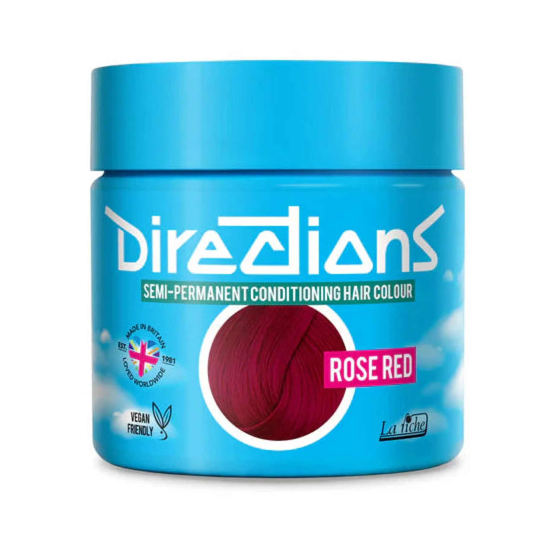 Discount Color #Rose Red Haarfärbemittel|Vegane Haarpflege