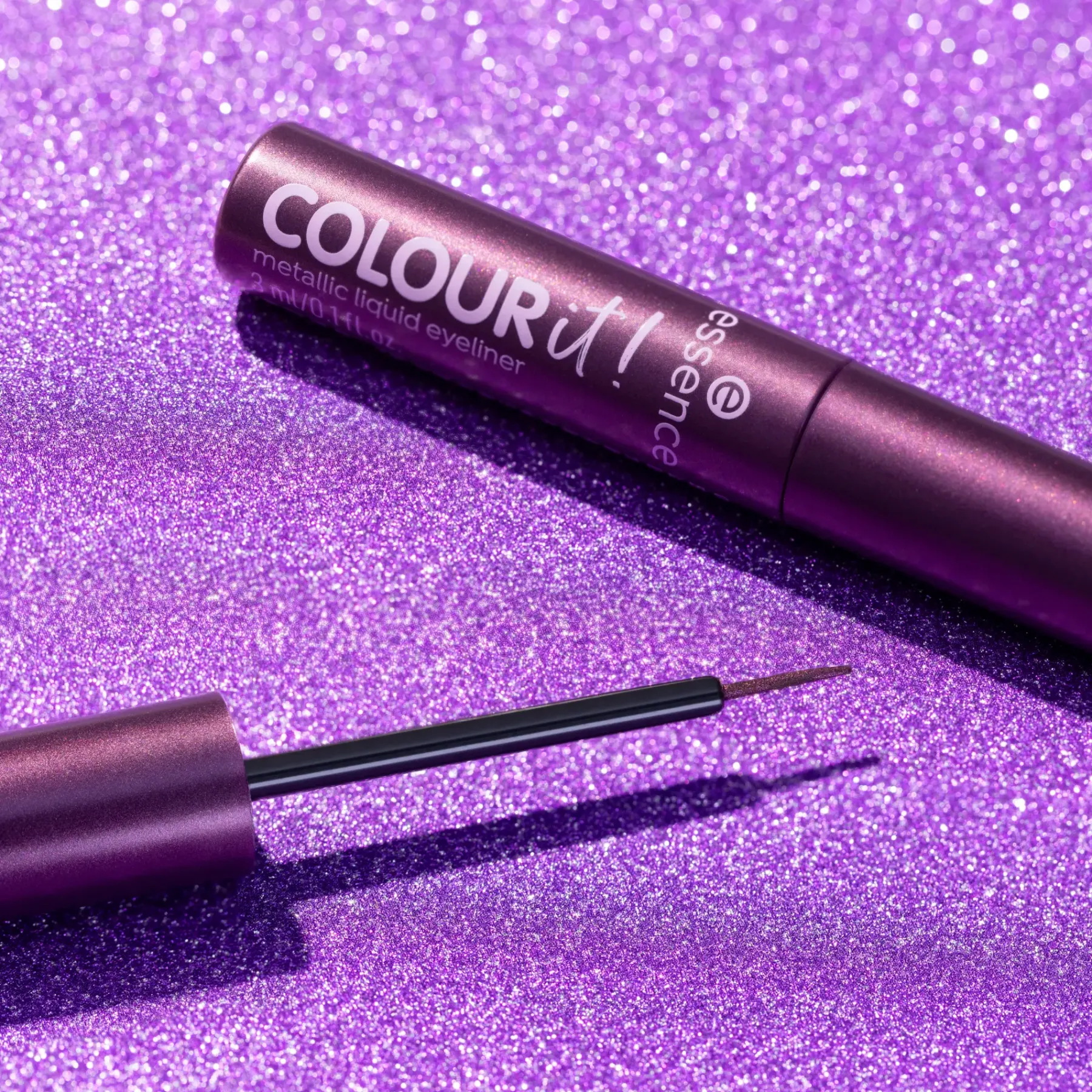 Outlet Colour It! Metallic Liquid Liner 02 Dark Cherry Vegan Eyeliner|Eyeliner