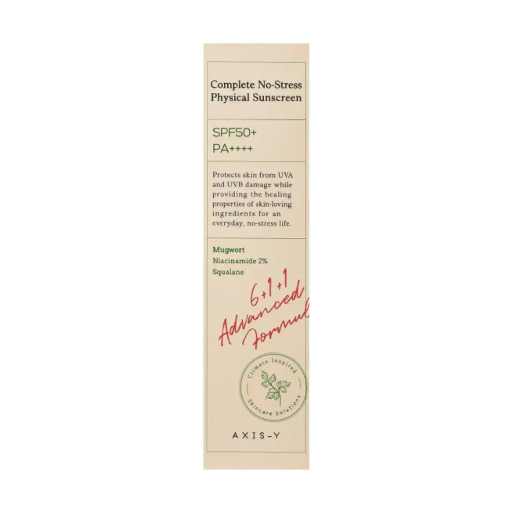 Clearance Complete No-Stress Physical Sunscreen SPF 50+ Mineral|Vegan Pflege