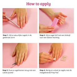 Best Complete Press On French Nails Set Ombre Soft Pink Nagelsätze